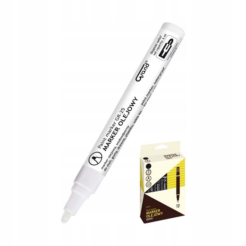 

Marker Grand olejowy GR-25 biały