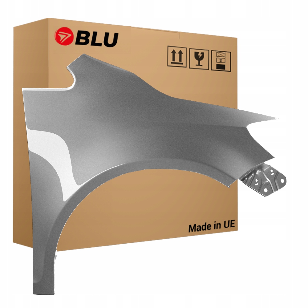 Blu Blatník Vw Golf VI Plus 6 LA7Y pravý šedý 09-13 přední ZinnGrau