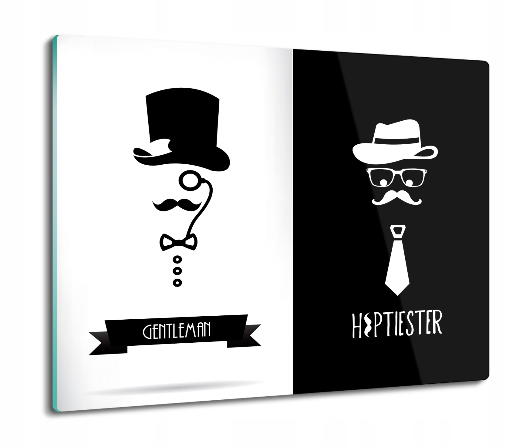 

Plakat kontrast 60x52 deska na prezent do kuchni