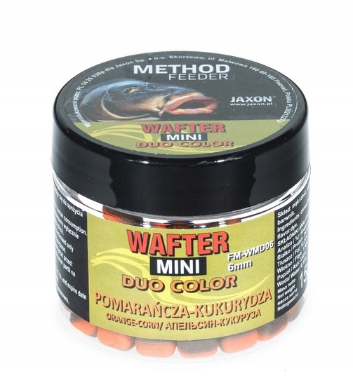 Wafter duo method feeder orzech pomarańcza czekol