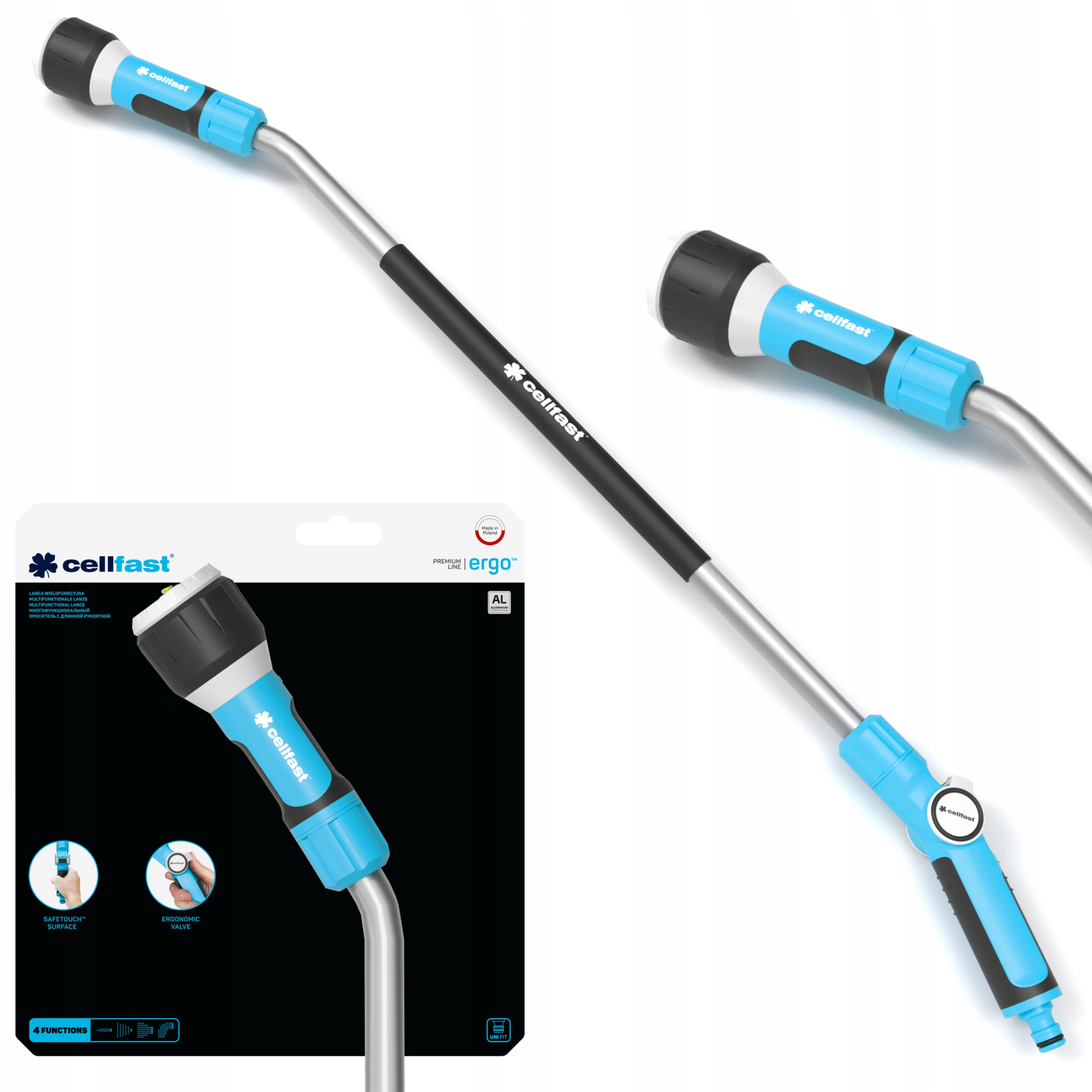 

Cellfast Lanca Wielofunkc. Zraszacz Ogrodowy 89cm