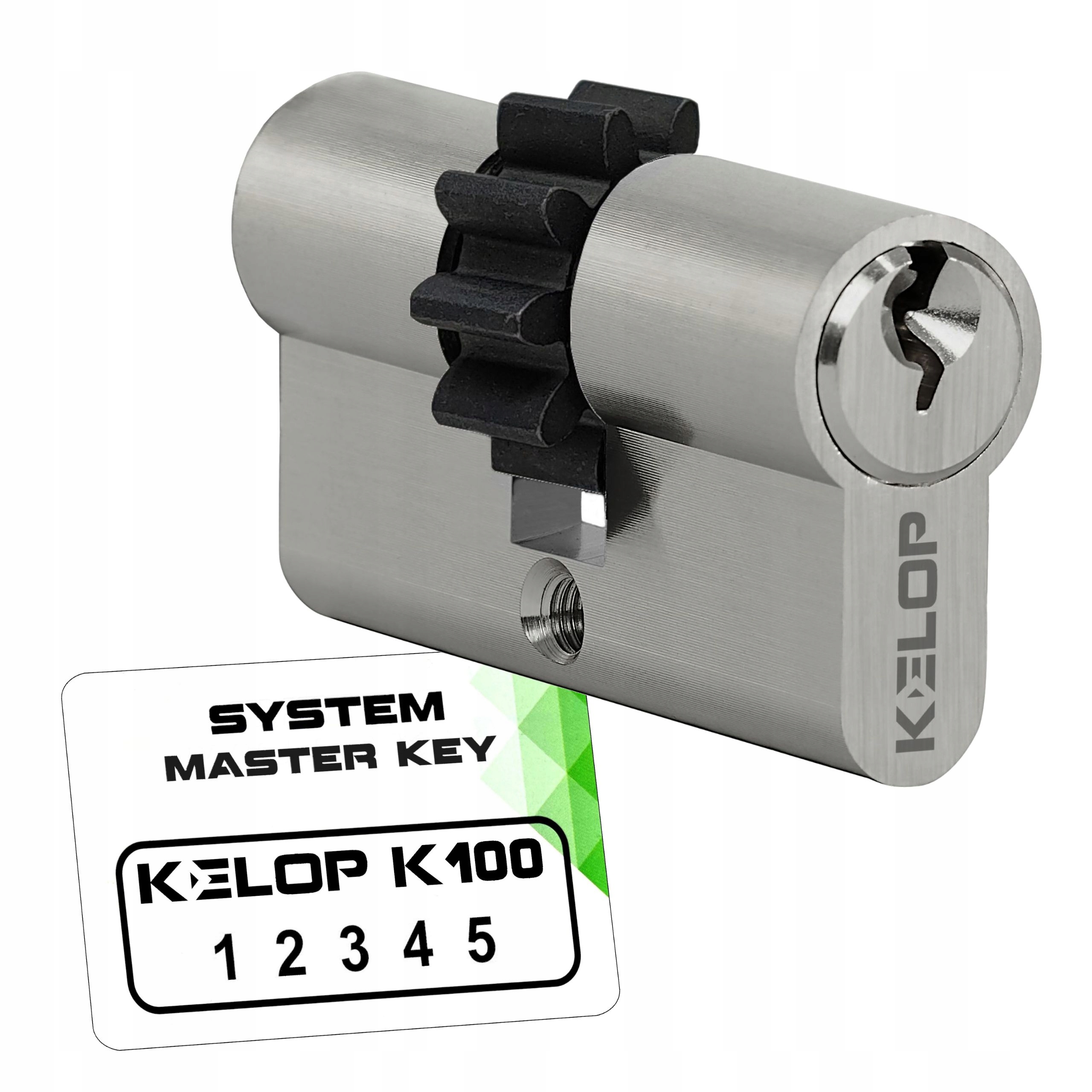 vložka Kelop K100 35/45Z s ozubeným kolem nikl system master key
