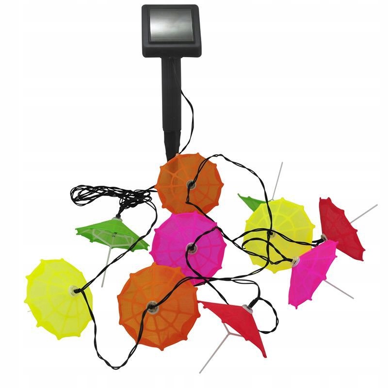 

Girlanda ogrodowa Led solarna Parasolki 311559