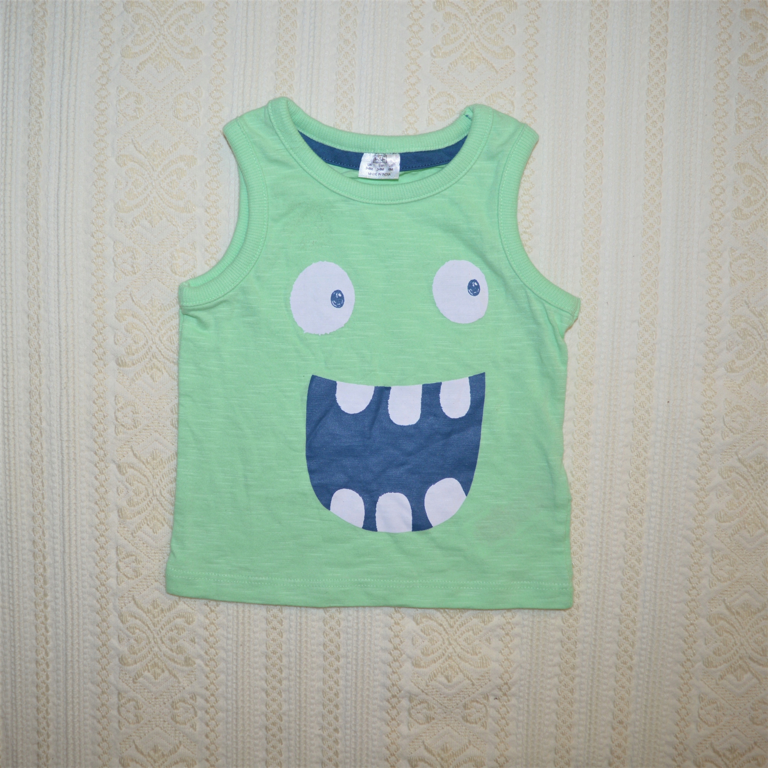 F&F TOP KOSZULKA 3-6m 68 Rozmiar (new) 68 (63 - 68 cm)