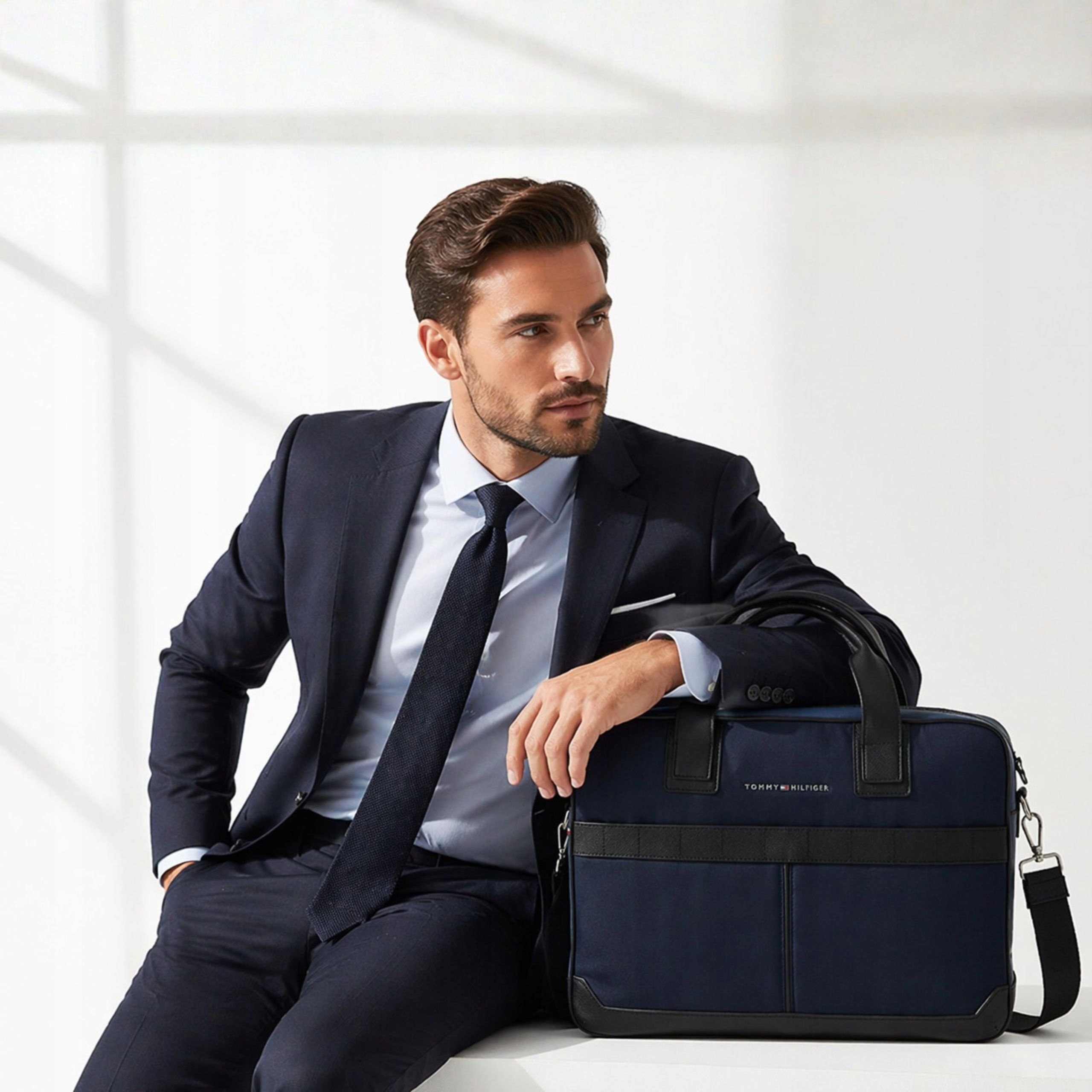 Tommy Hilfiger Taška na notebook Aktovka Th Elevated Nylon Compute