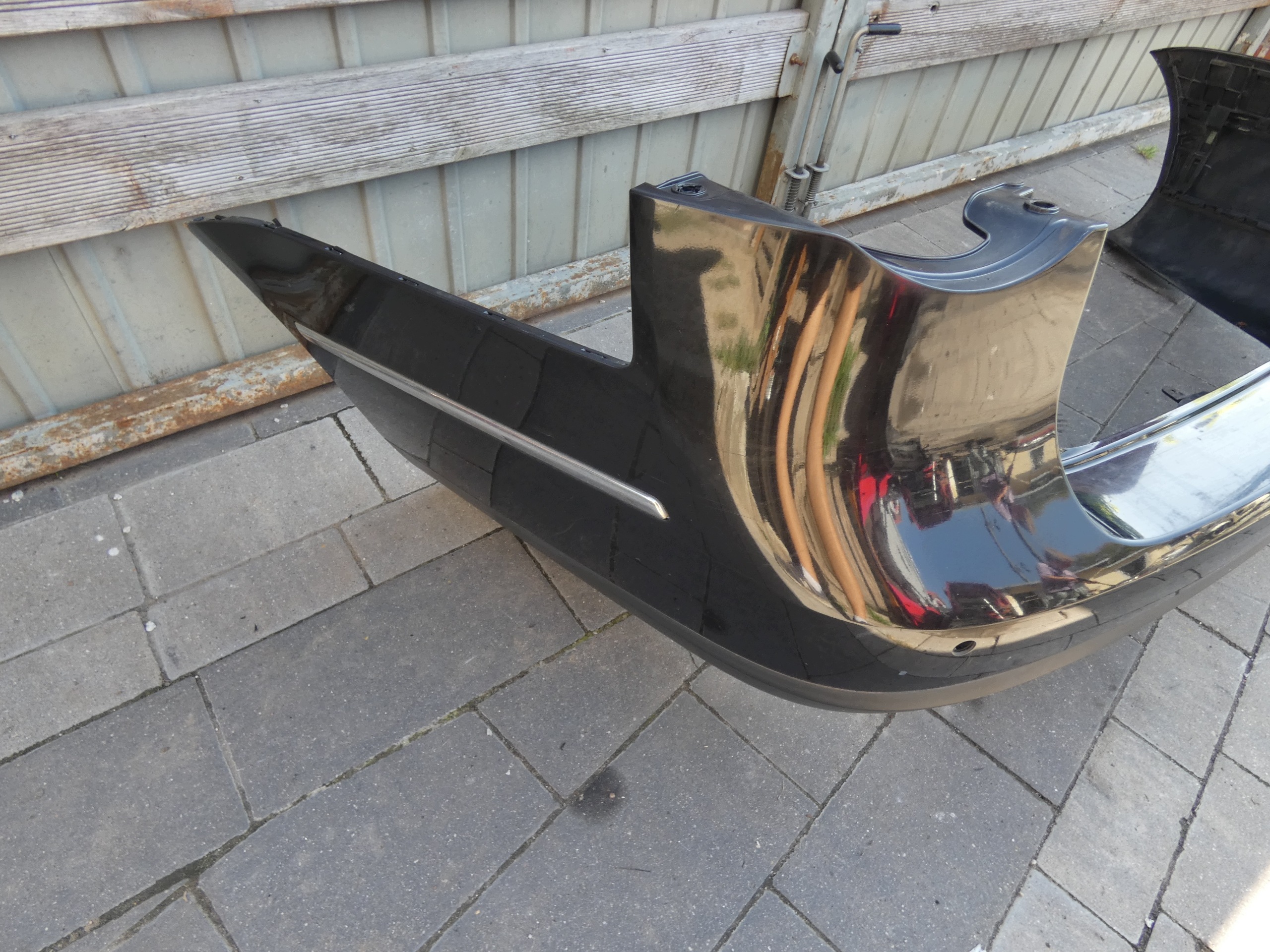 Stoßstange heck hinten PASSAT B6 05-10 Farbe LC9X PDC CHROM