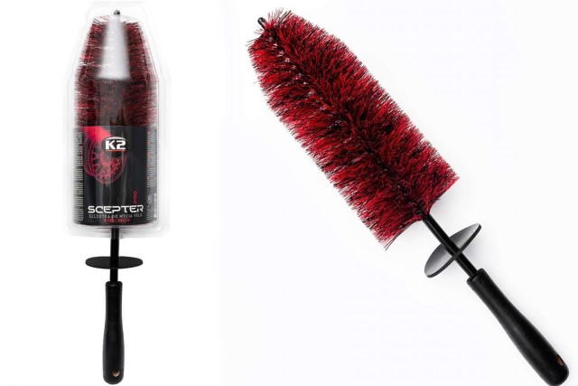 

K2 Scepter Szczotka do mycia felg czarna