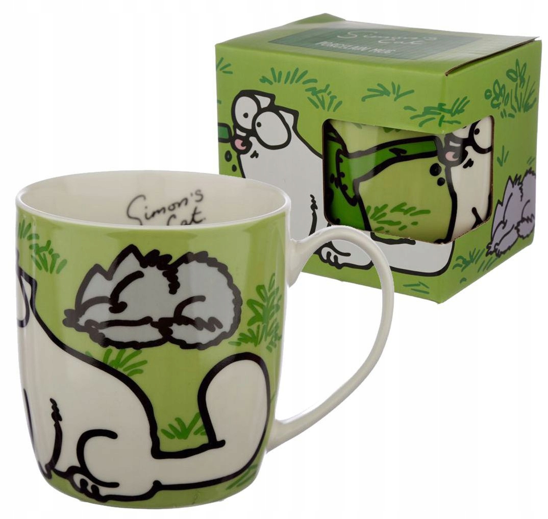 

Kot Simona Kubek Porcelana Z Kotem Kotkiem
