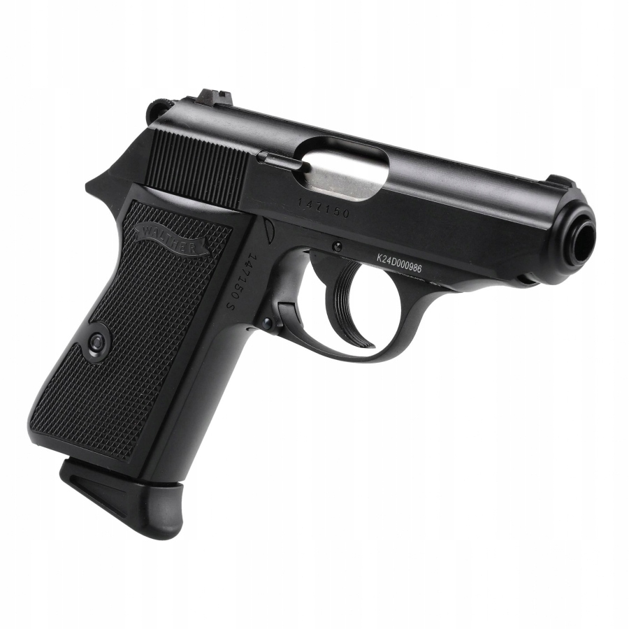 Replika pistolet Asg Walther Ppk/s 6 mm Green gas
