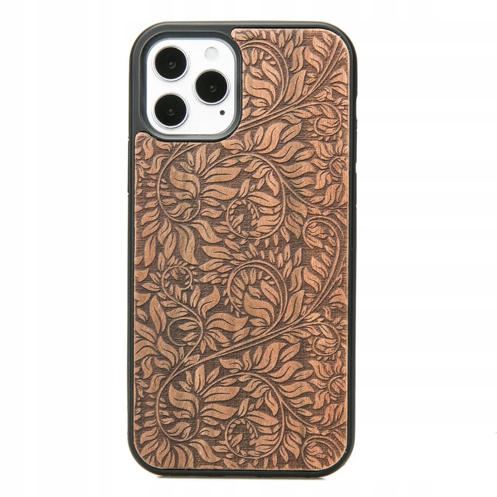 Pouzdro Bewood pro iPhone 12/12 Pro Listy Jabloň