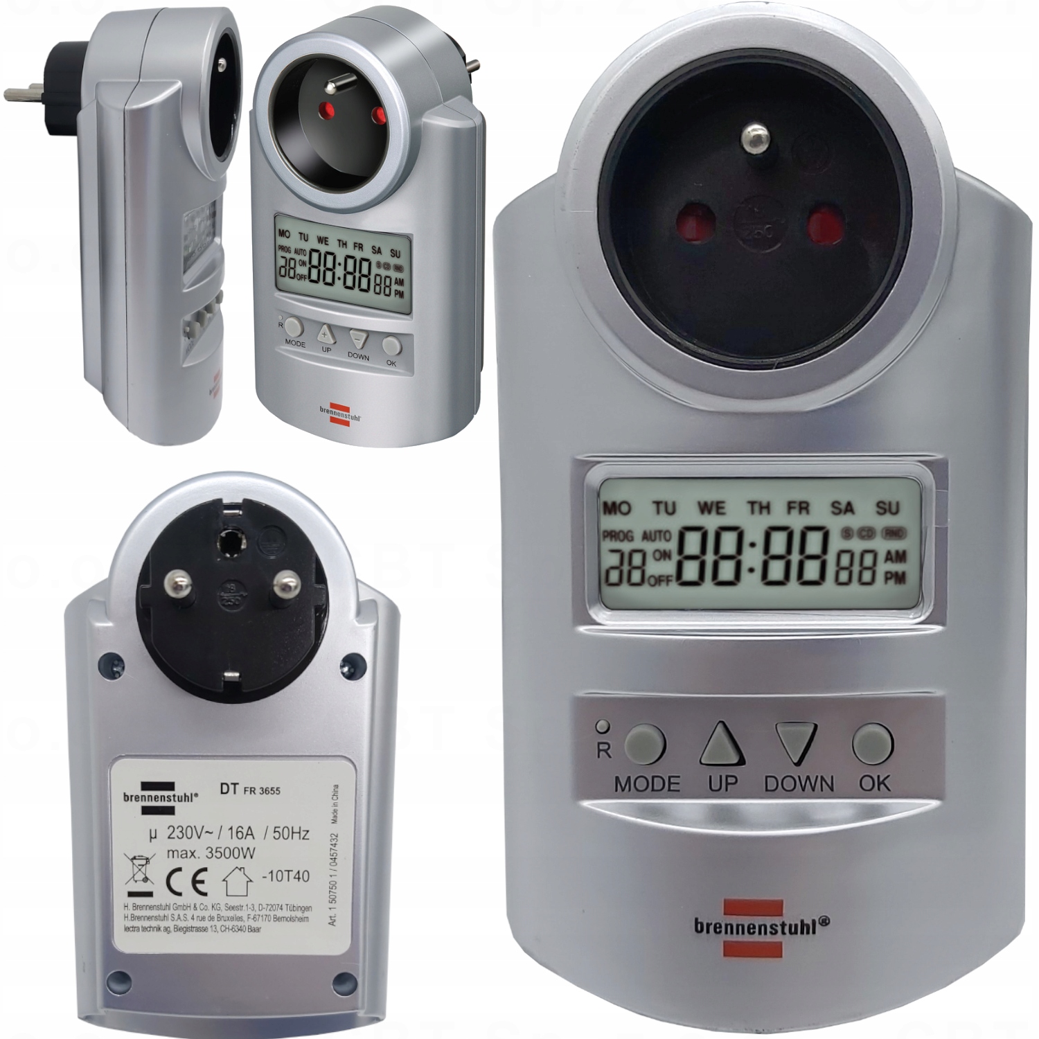 PROGRAMATOR CZASOWY WYŁĄCZNIK TIMER ELEKTRONICZNY GNIAZDO DO STEROWANIA