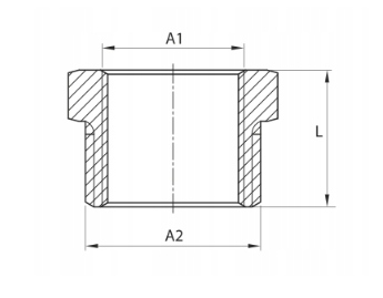 REDUKCJA MOSIĄDZ MOSIĘŻNA 3/4''x1/2'' WZMOCNIONY DIAMOND Stan opakowania oryginalne