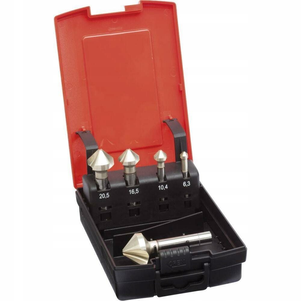 Kónický a odjehlovací zahlubovač, s