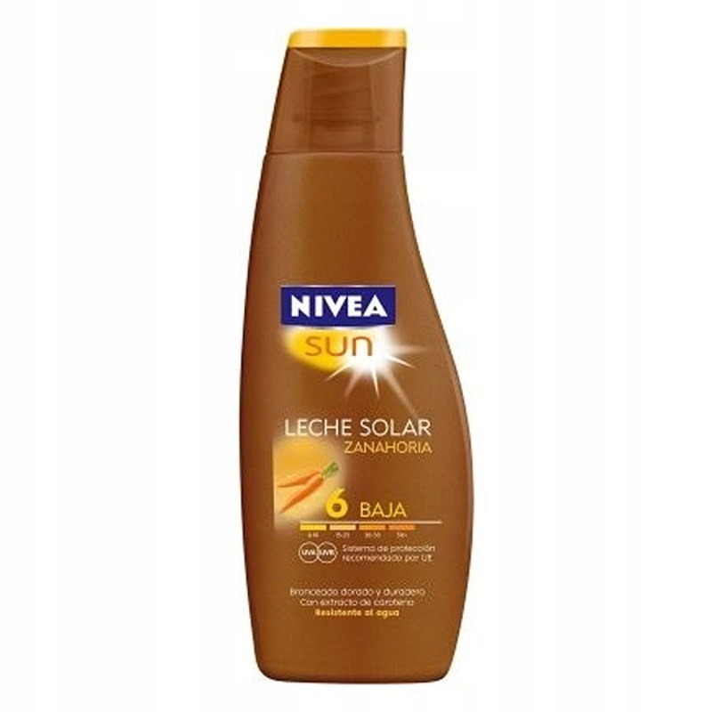 Posilovač opálení Carotene Nivea Spf 6 (200 ml) (200 ml)