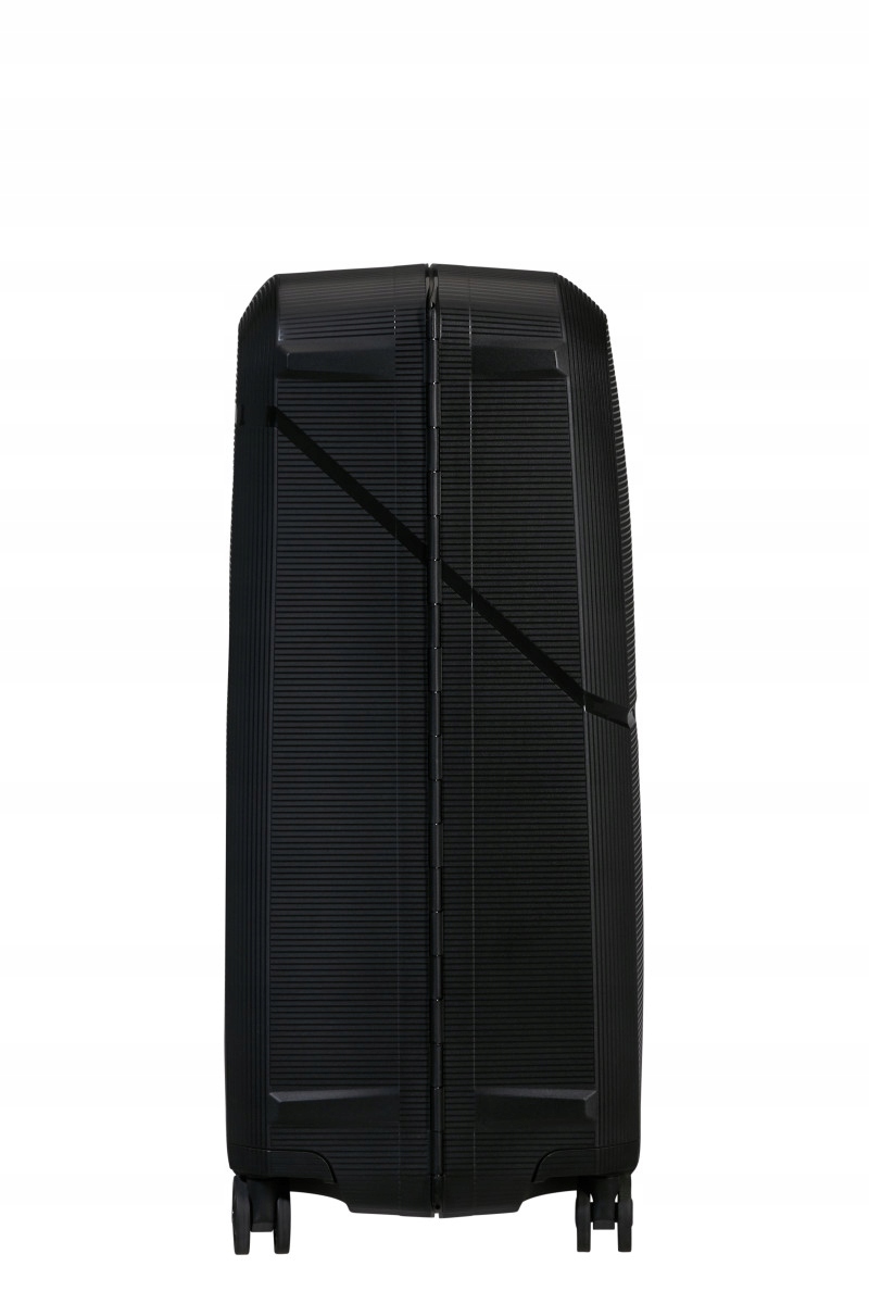 Samsonite Magnum Eco Walizka Duża 75 cm 104l twarda czarna Graphite Marka Samsonite