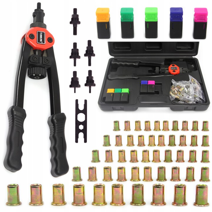 NITOWNICA DO NITONAKRĘTEK M5-M12 + NITY + KOŃCÓWKI