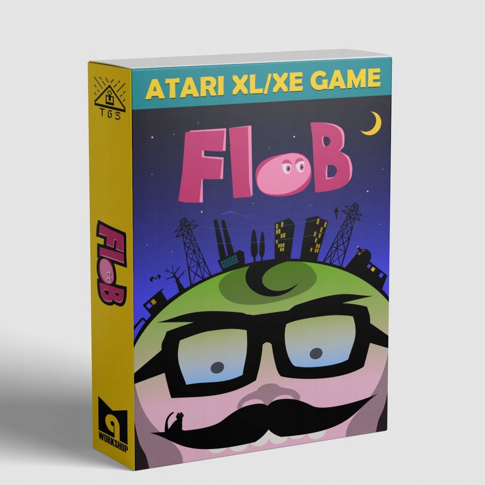 Flob – hra Atari Xl/xe Kartridž