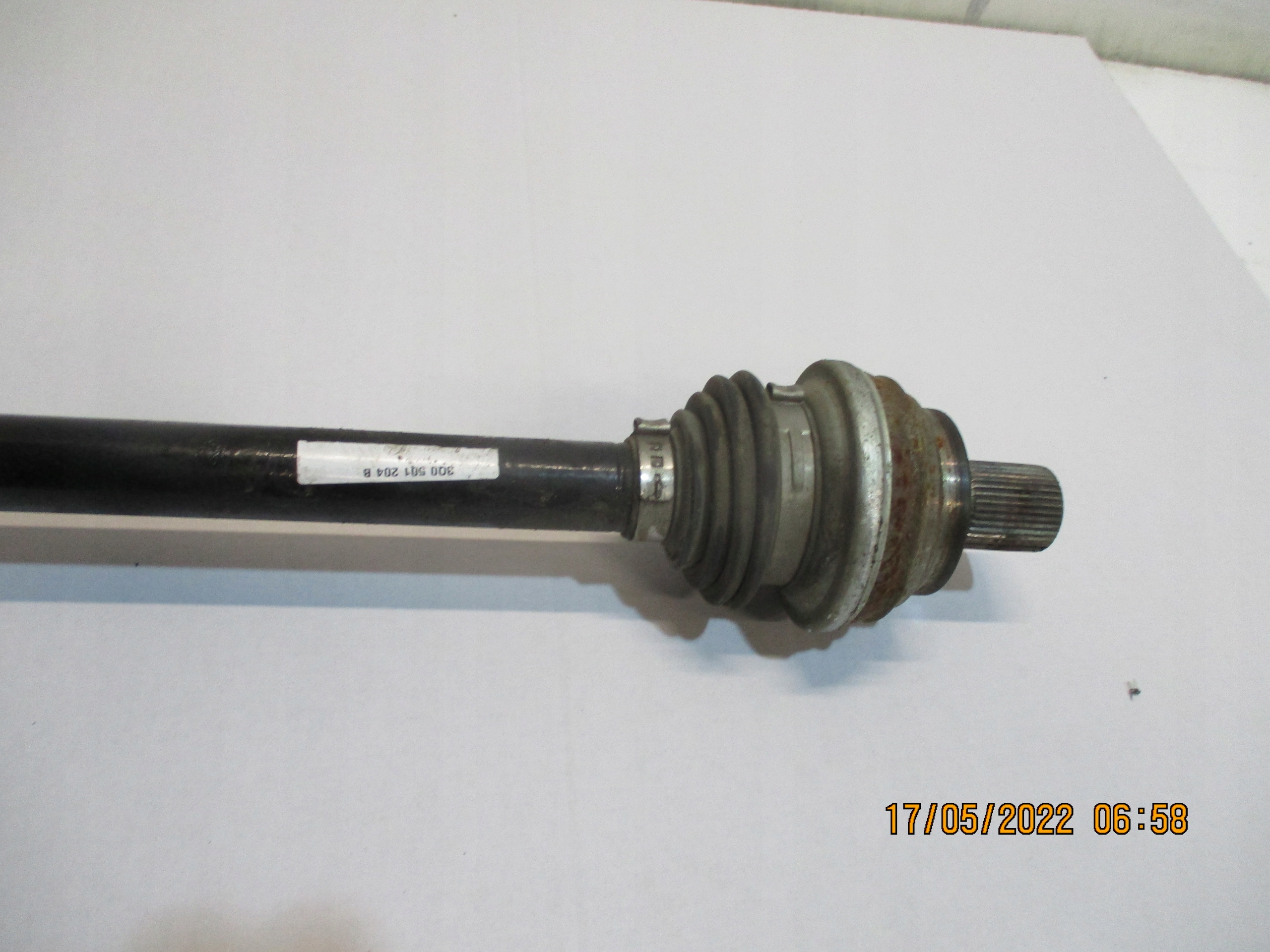 semi-axis AUDI Q3 83A 3Q0501204B right