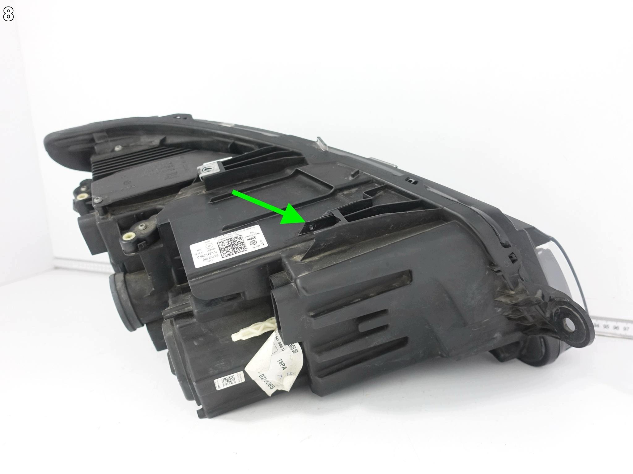 VW T6 T6.1 TRANSPORTER MULTIVAN LIFT 7L1 19-24 light FULL LED left front EU