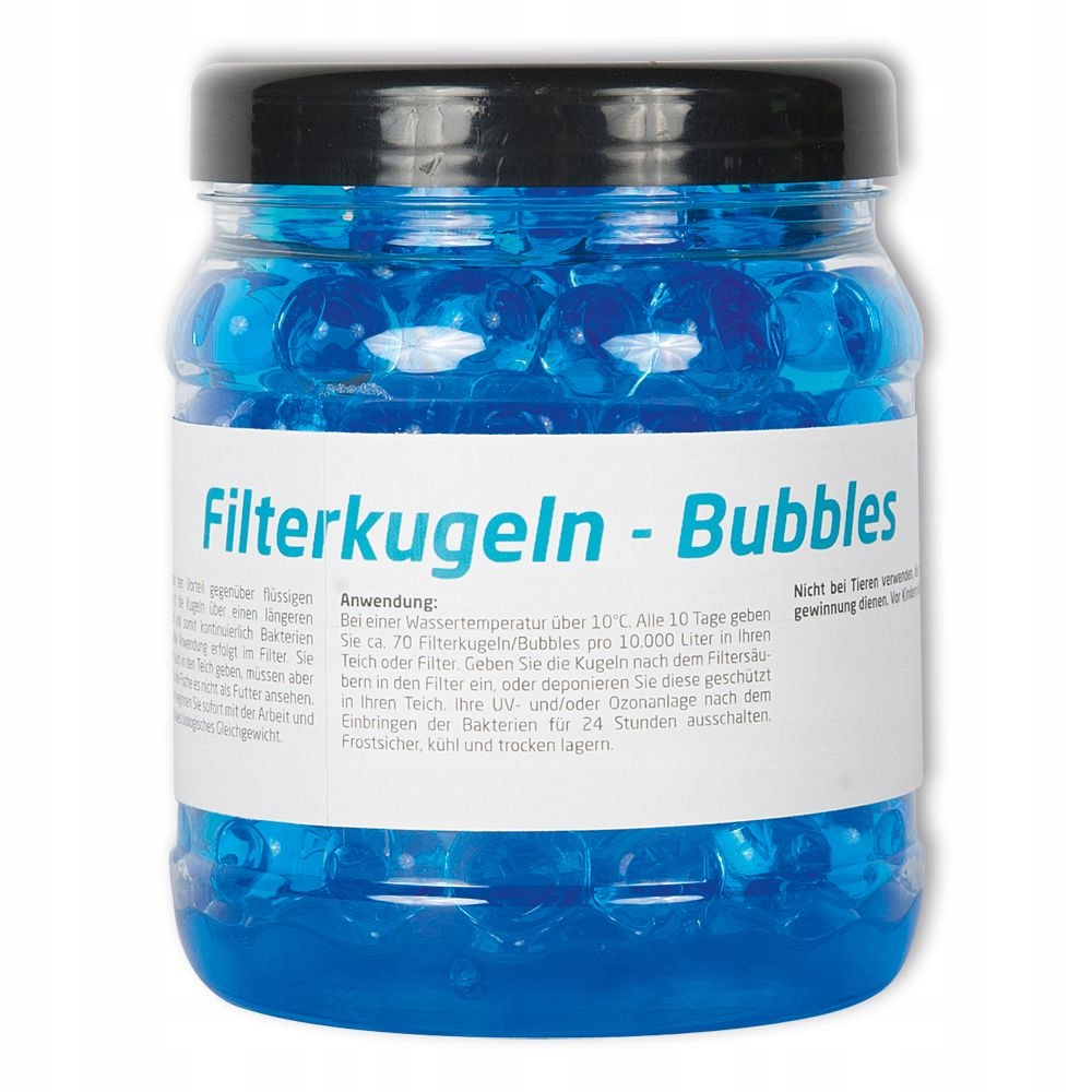 Bakterie nitryfikacyjne do oczka wodnego kulki 1000 ml starter filtra koi