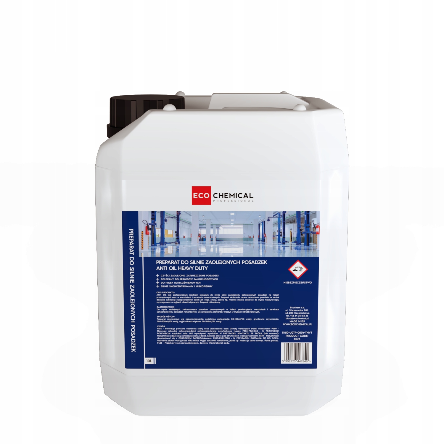 Жидкость для масляных полов 10L ECOCHEMICAL