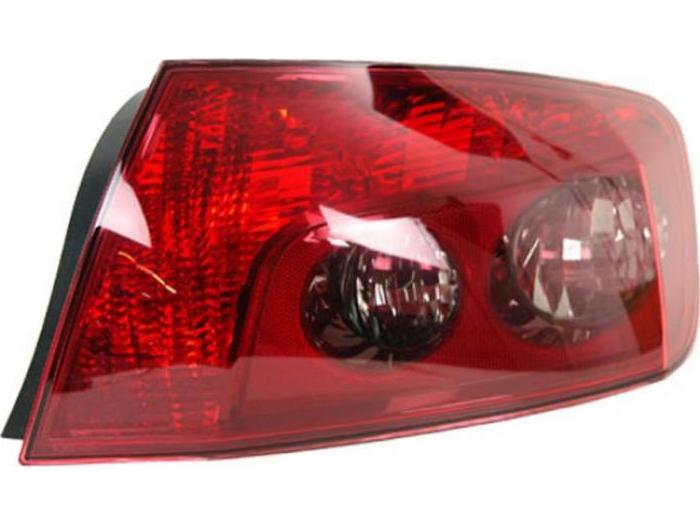 

Lampa Tył Tylna Peugeot 407 04- Depo Prawa