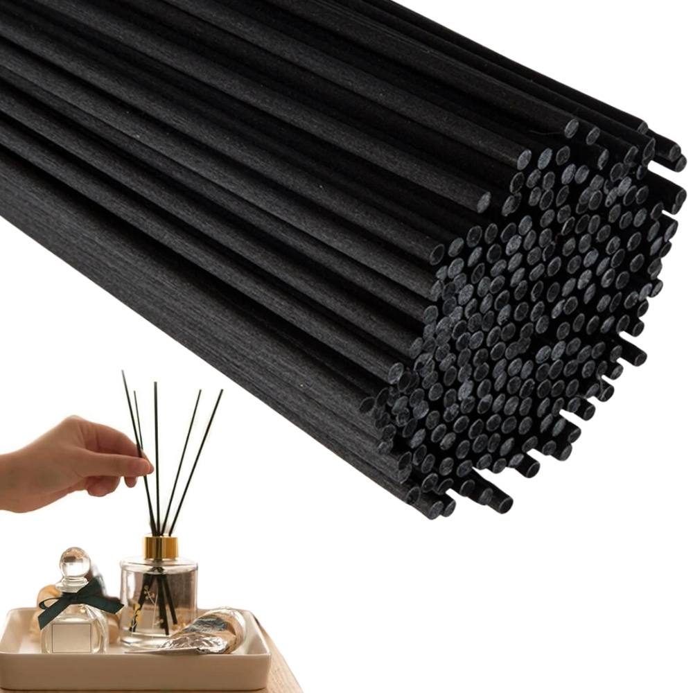 Syntetické Tyčinky Do Vonných Difuzérů Černé 22 cm x 4 mm 1000 ks 1 g
