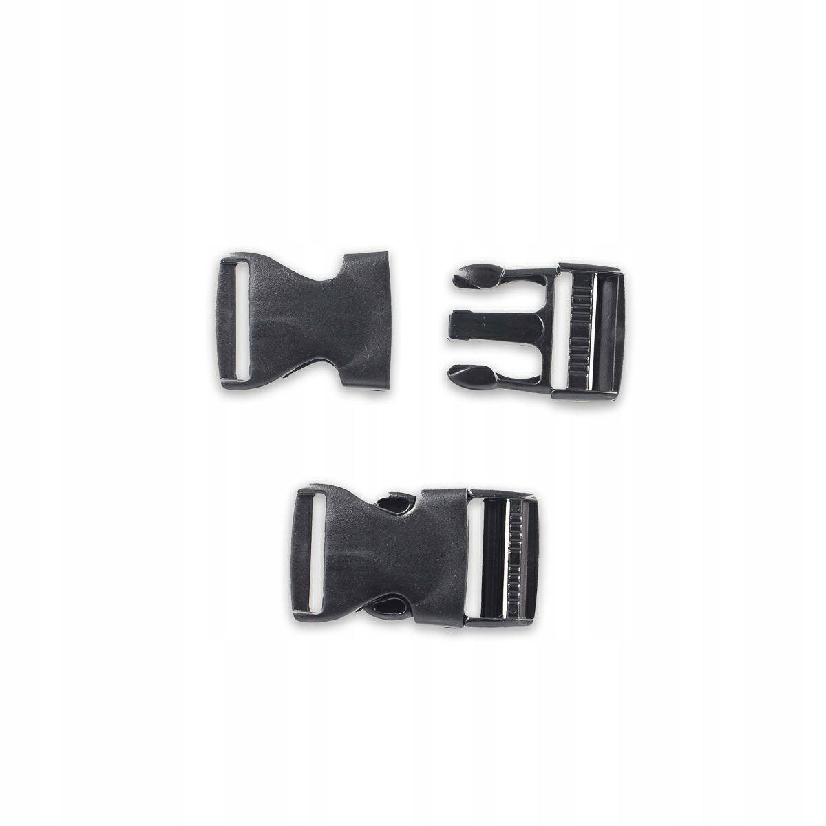 Spona plastová zapínání černá 30mm/100ks 150