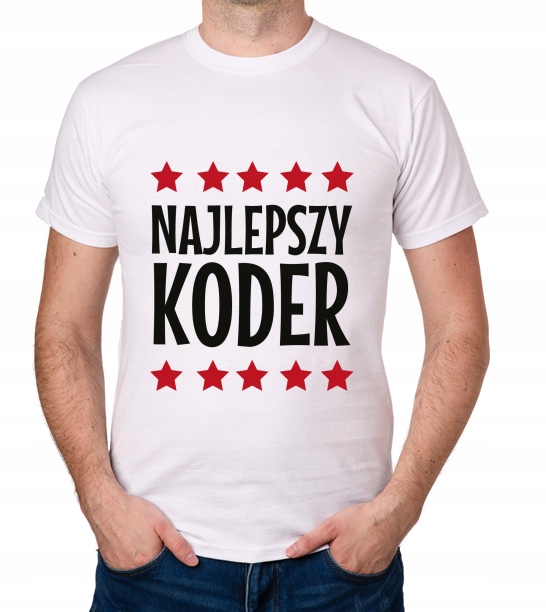 

koszulka Najlepszy Koder prezent