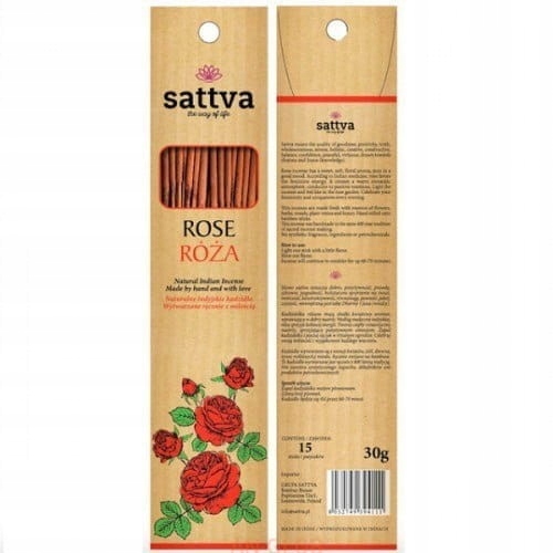 

Kadzidełka Sattva Ayurveda Kadzidełka 30G Róża