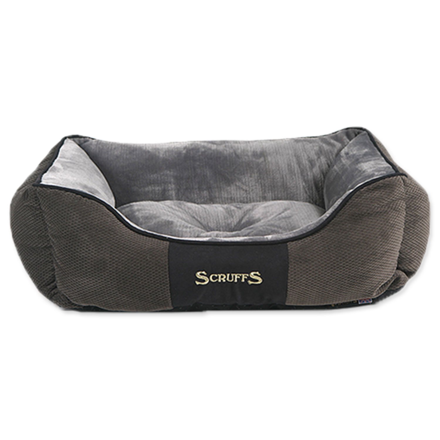 Levně Pelech Scruffs Chester Box Bed šedý M 60x50c