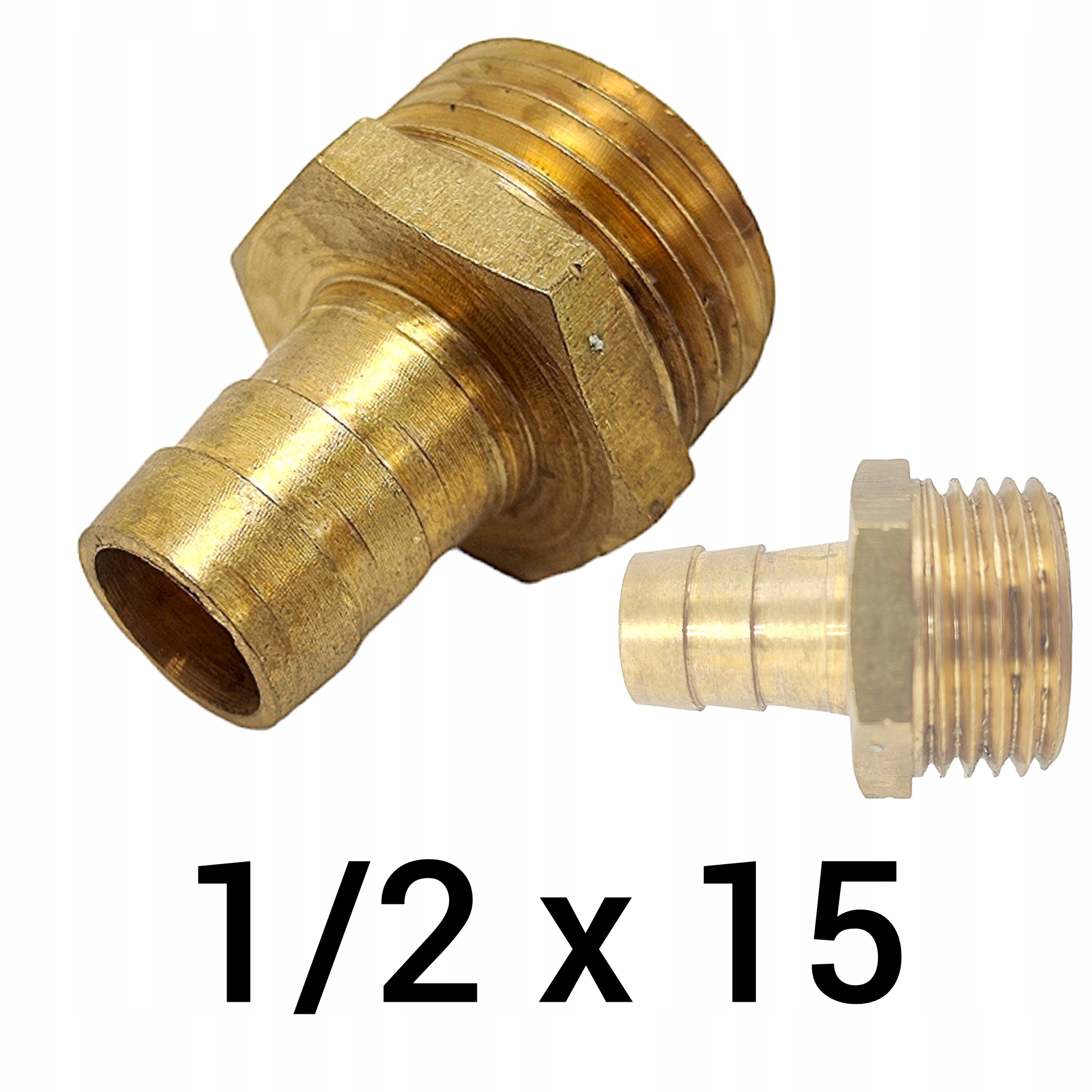 

Złączka Do Węża 1/2 X 15 MM Końcówka Króciec Gz