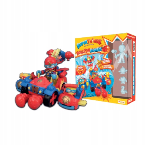 Super Zings Things Seria 8 pojazd Balloon Boxer OUTLET + GRATIS Stan opakowania uszkodzone