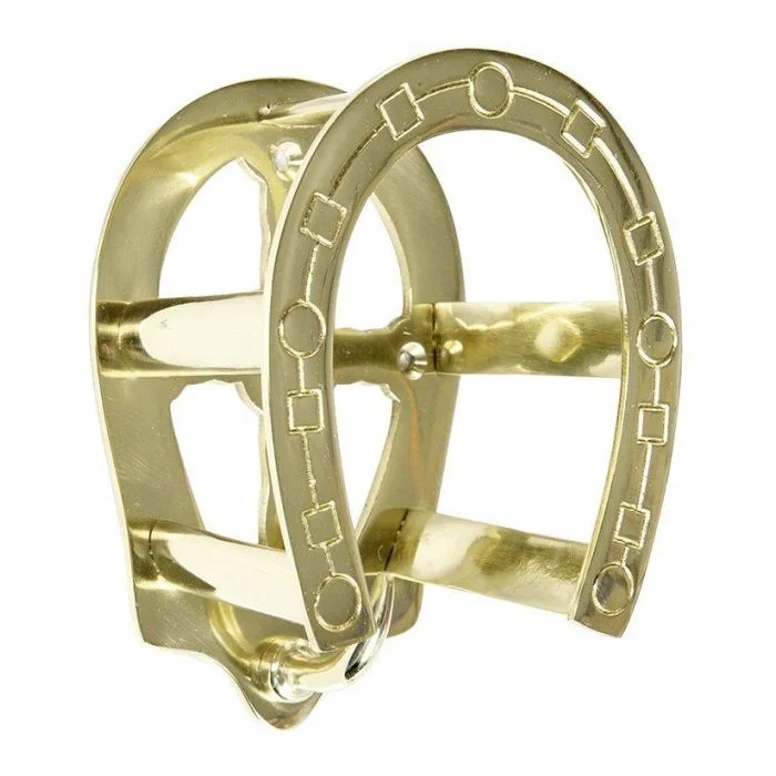 Wieszak na ogłowie Hkm mosiężny