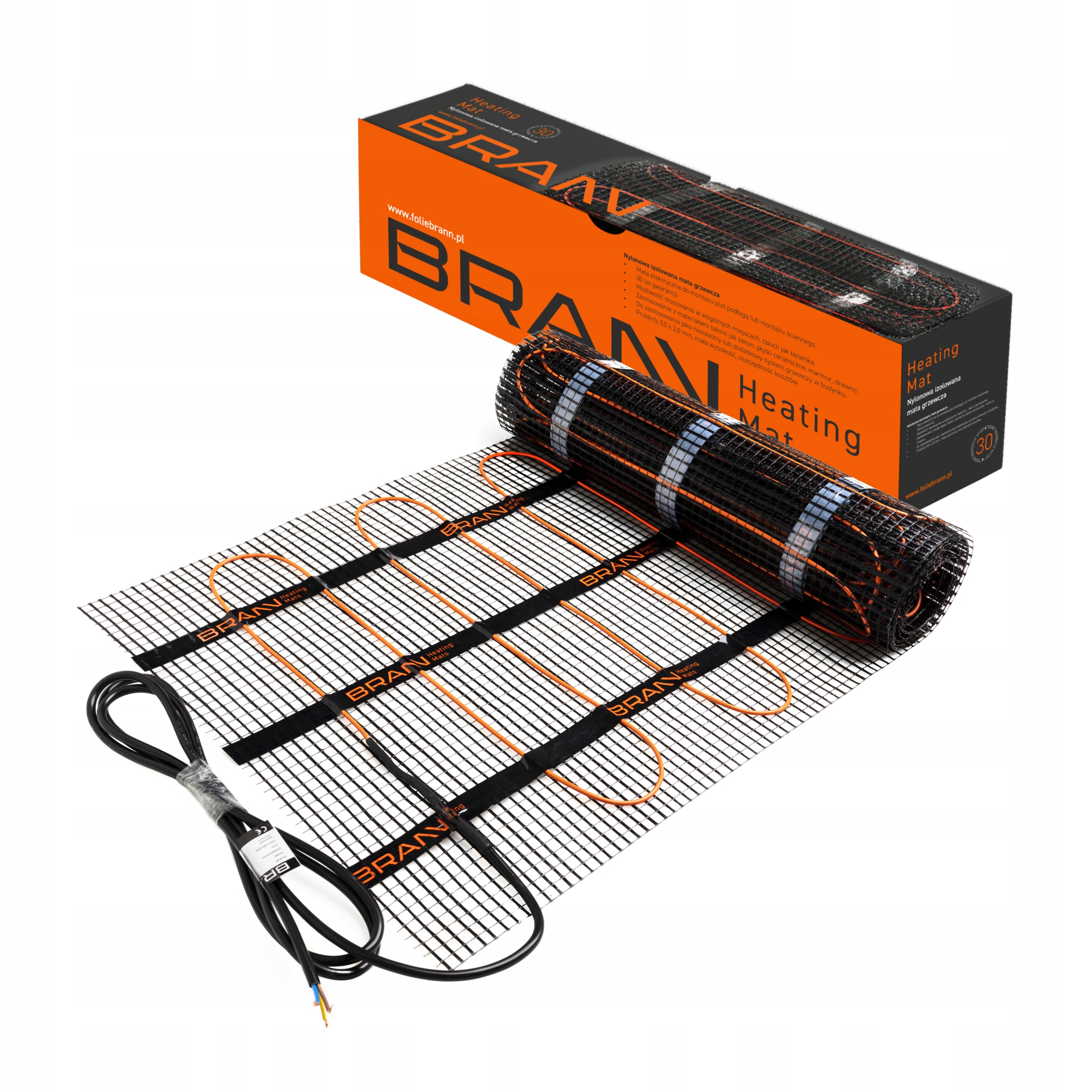 Vykurovacia Podložka Podlahové vykurovanie 7 m2 150 W/m2 Brann