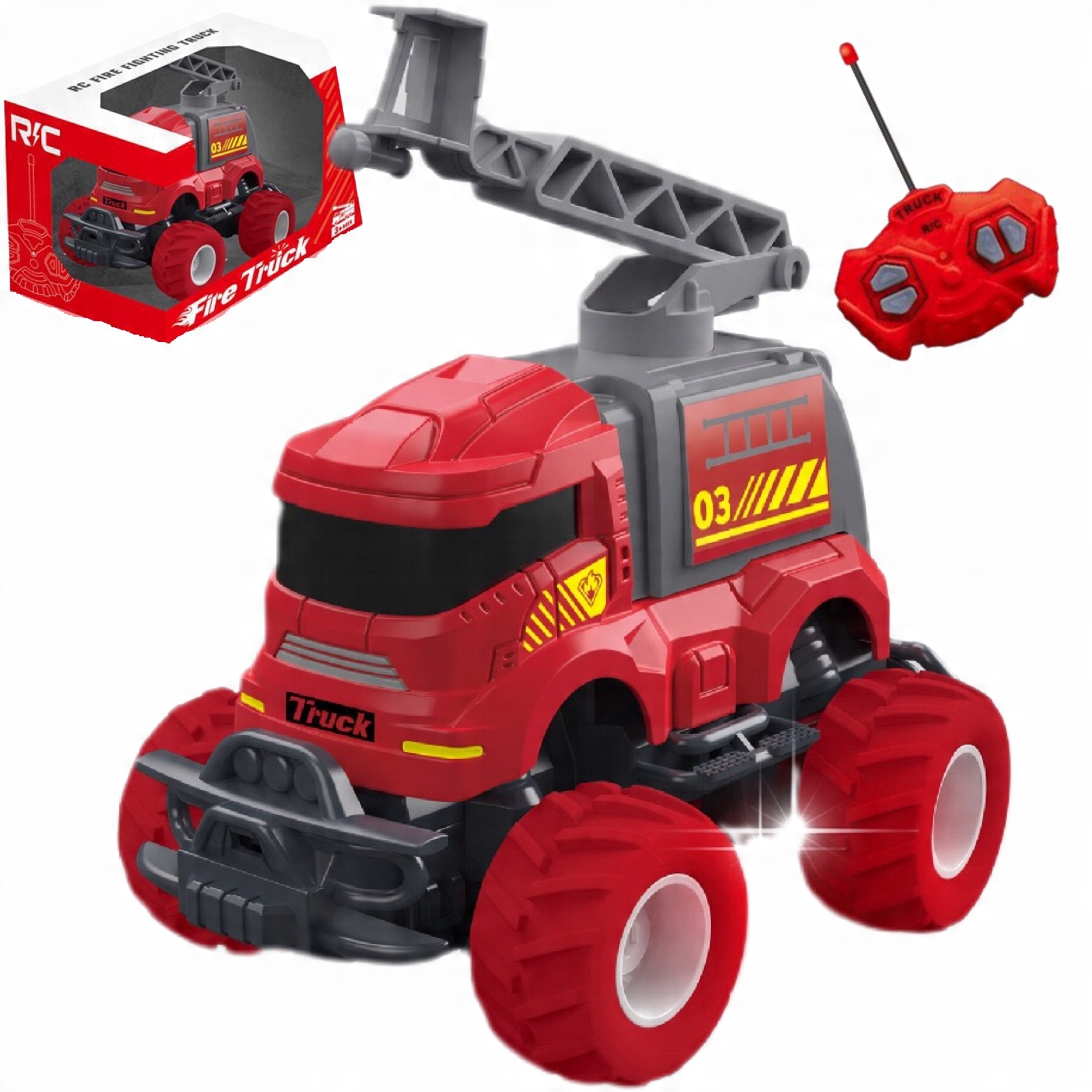 

Mini Straż Pożarna Rc Samochód Zdalnie Sterowany