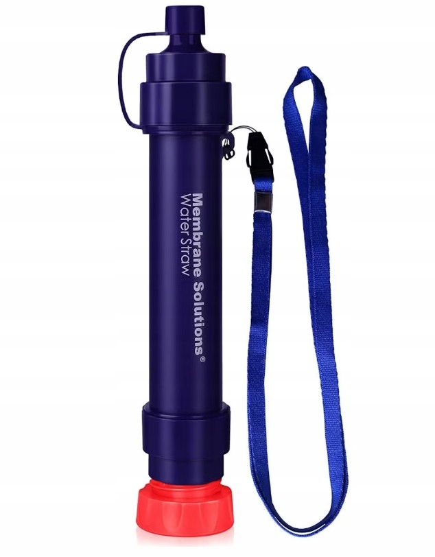Membrane Solutions Filtr do Wody Słomkowy Straw Ii-dark Blue Survivalowy