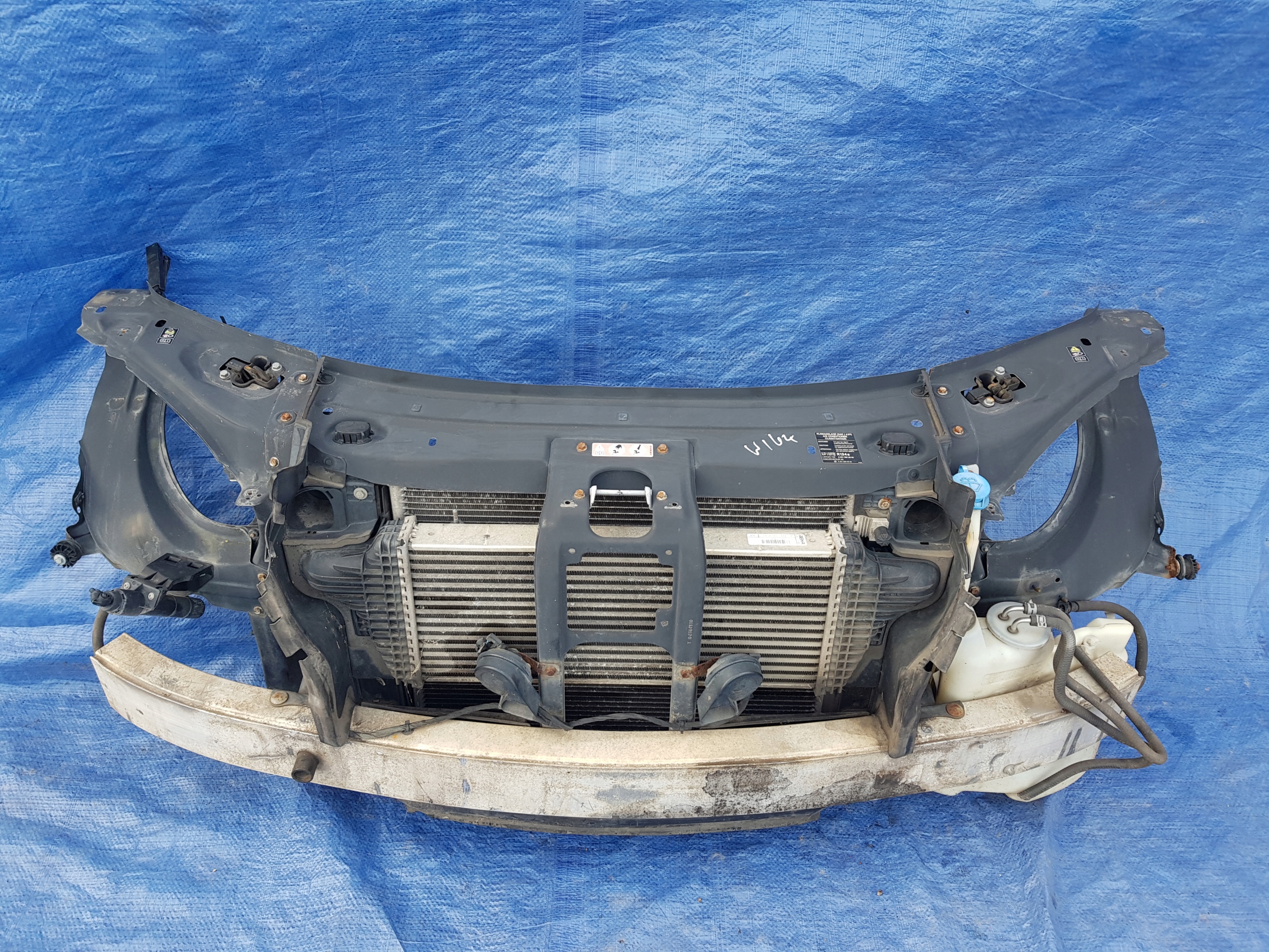support panel for radiators radiator MERCEDES ML W164 3.0 CDI