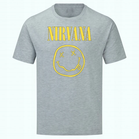 

Męski T-shirt Nirvana Smile Rozmiar XL
