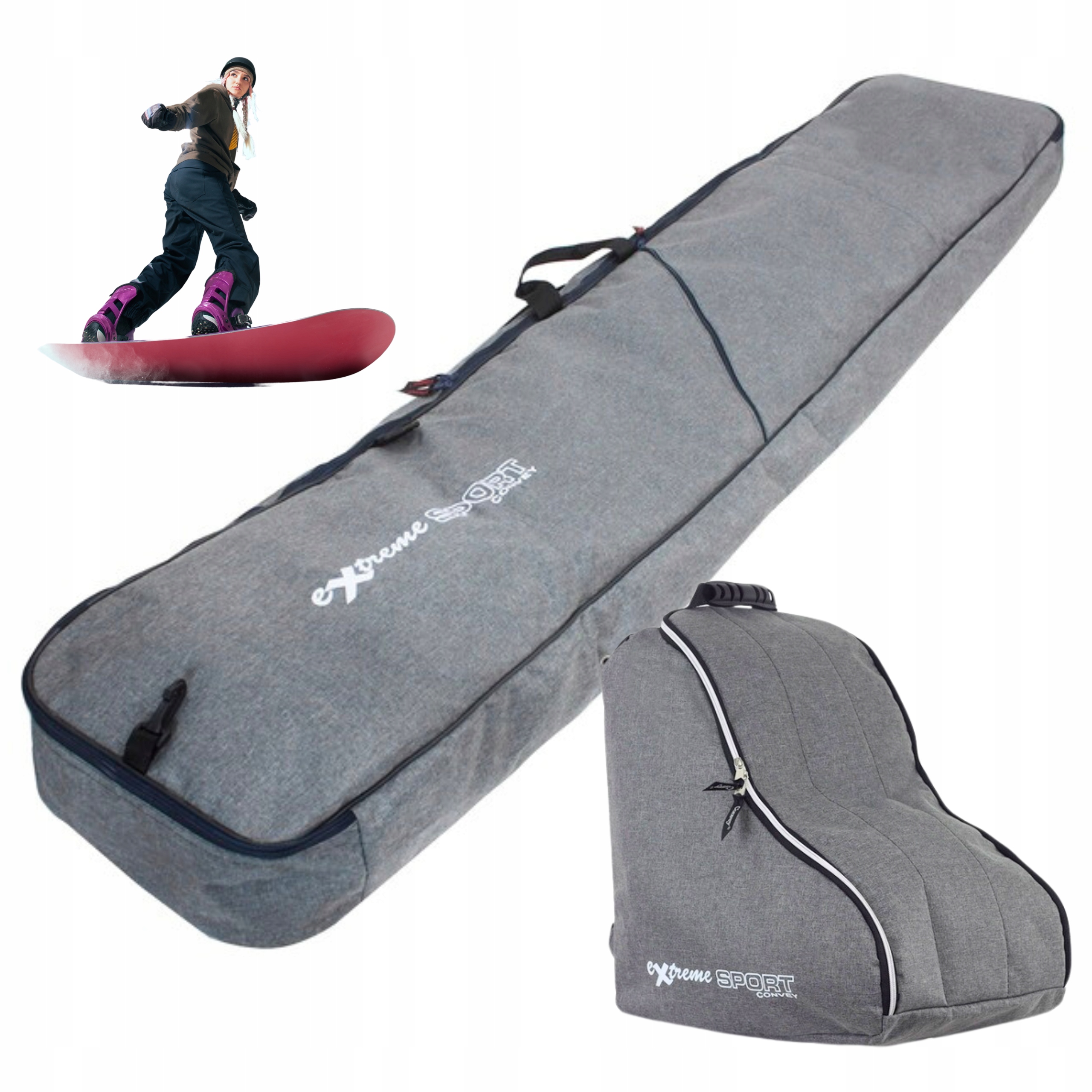 Pouzdro na snowboard taška na boty polský výrobek