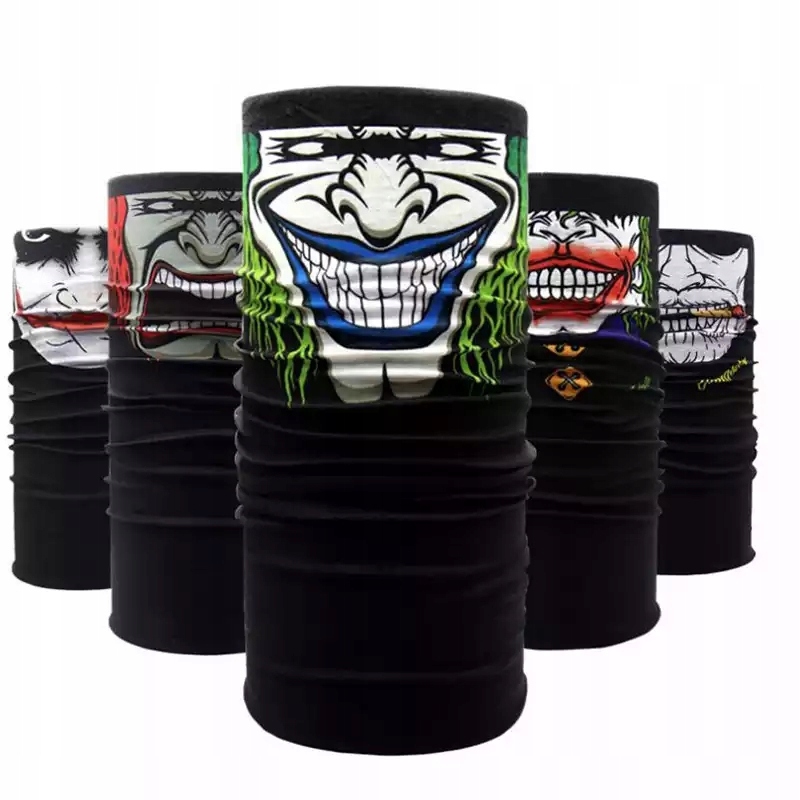 Komin chusta bandana tuba maska wściekła mina 3D Producent inny