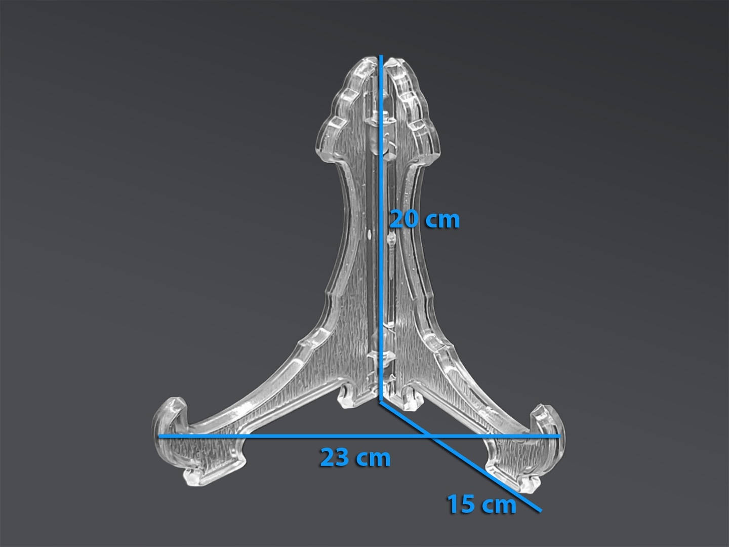 STOJAK PODSTAWKA NA TALERZ RAMKI KSIĄZKI 20 cm Rodzaj talerza inny