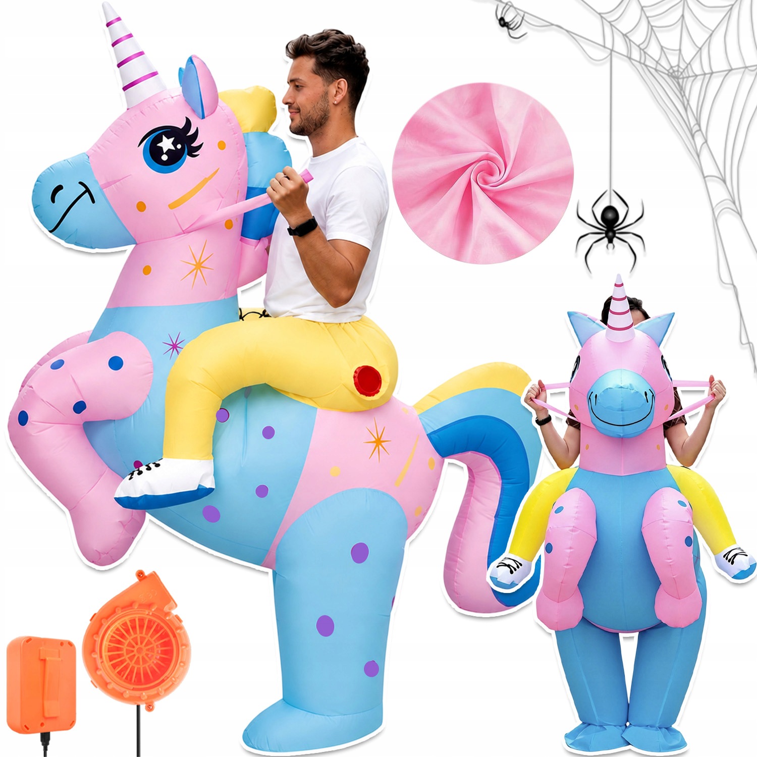 Kostým Kůň Samonafukovací Převlek Karneval Na Halloween