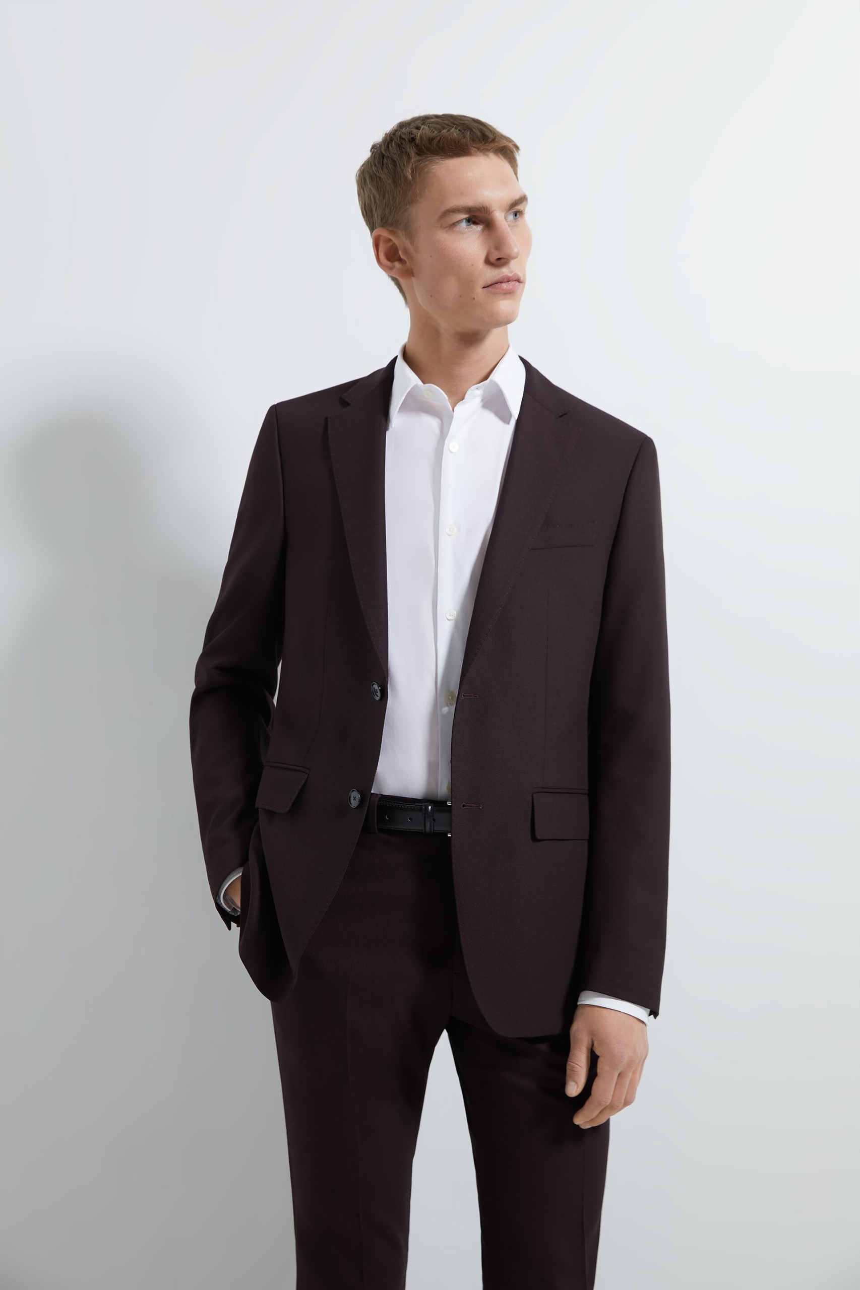 

Zara_marynarka Z Tkaniny Strukturalnej ROZ.50