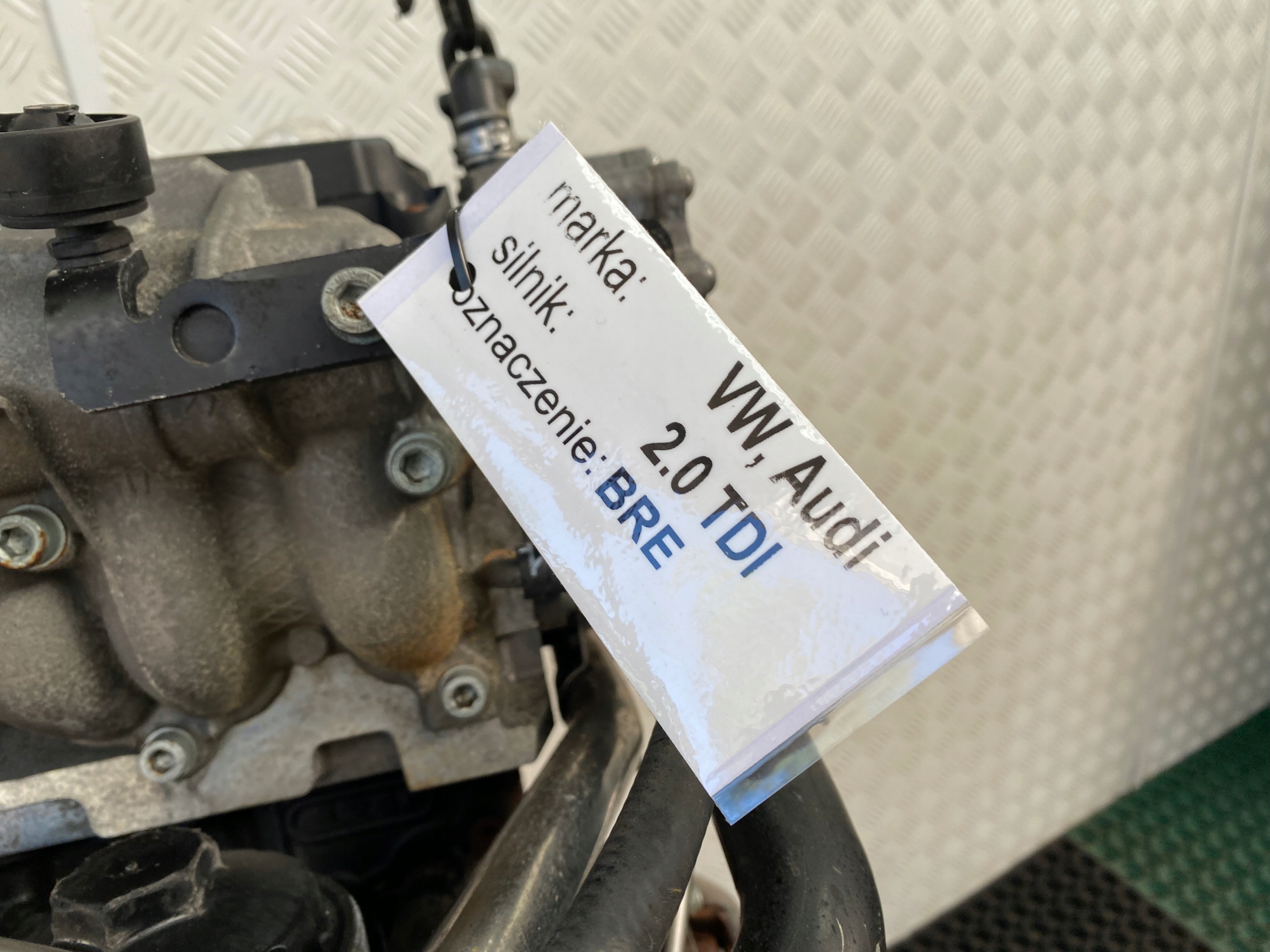 AUDI A4 B7 A6 C6 VW PASSAT SEAT 04-07 2.0 TDI engine complete BRE 140KM