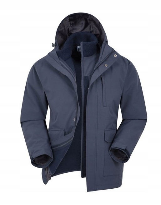 Pánská dešťová bunda s kapucí 3v1 Monutain Warehouse