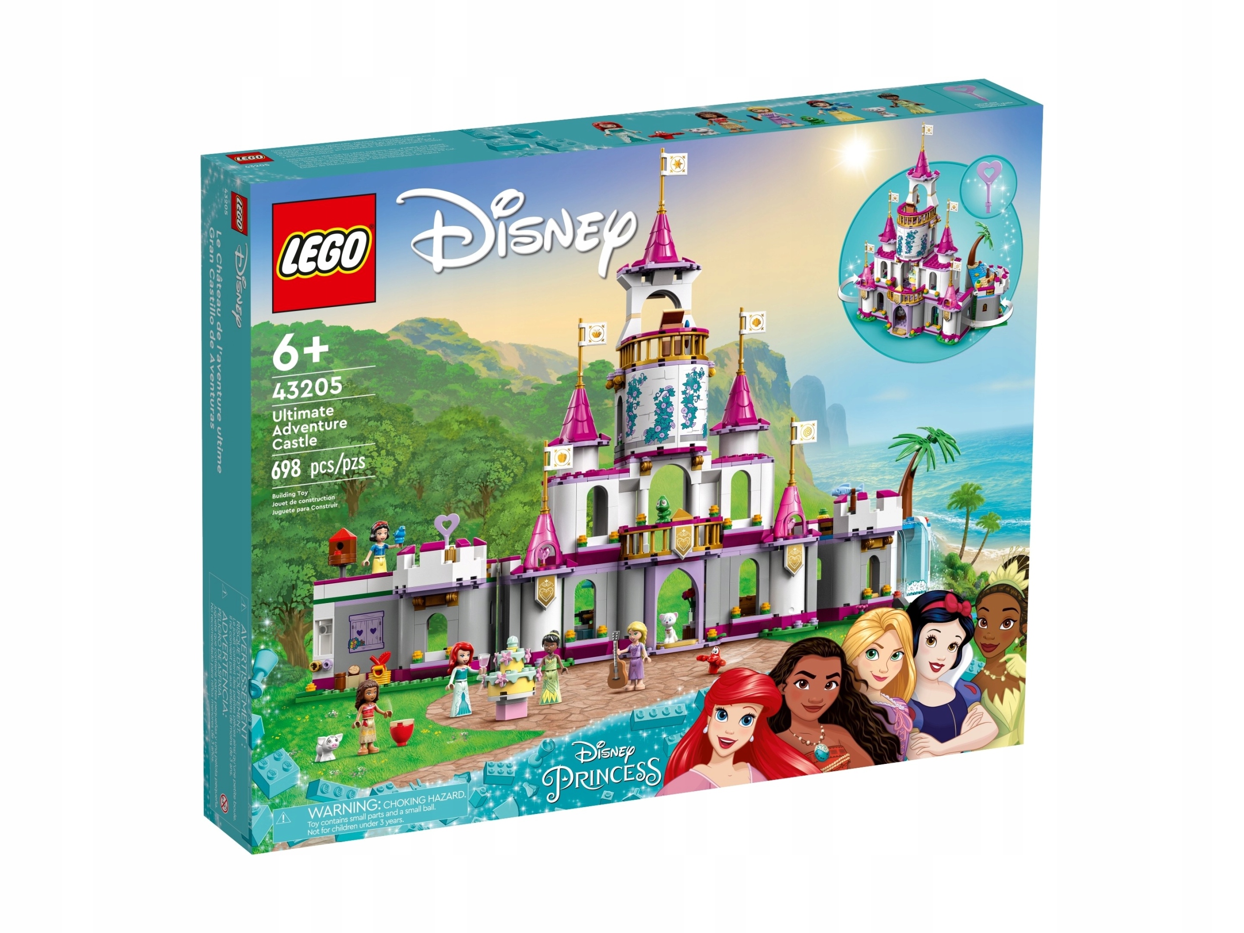 Lego Disney 43205 Zámek skvělých dobrodružství Nové