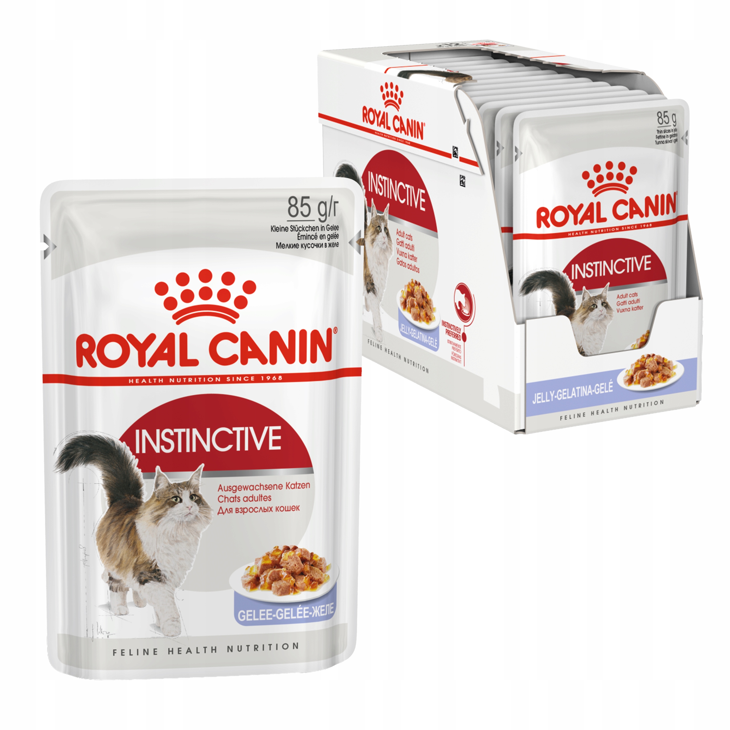 Vlhké Krmivo Royal Canin Instinctive Jelly v želé 85 g 12 ks
