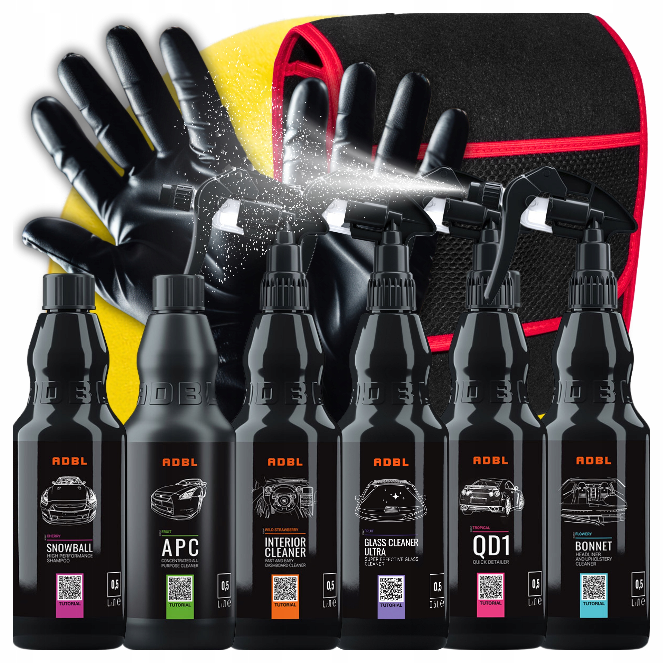 Adbl Velký automobilový set s taškou Ideální Dárek pro milovníka aut