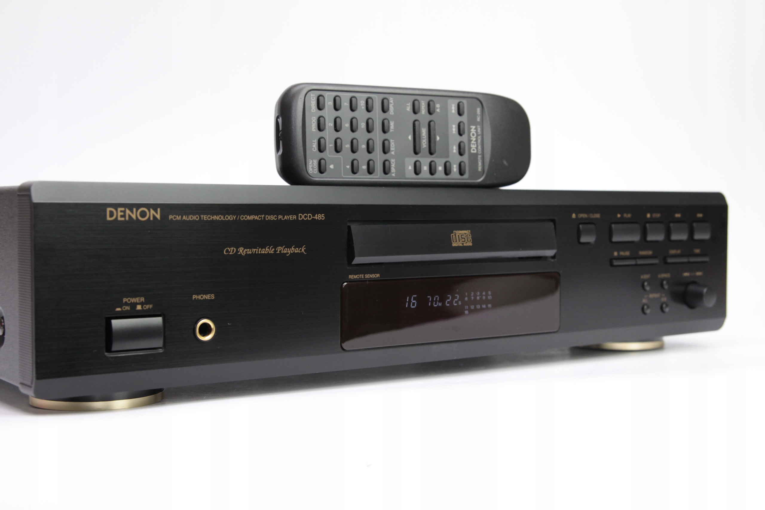 Odtwarzacz CD Denon DCD-485 + Pilot